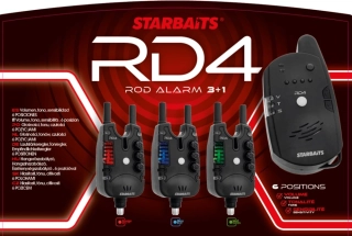 STARBAITS Sada signalizátorů RD4 3+1