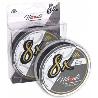 MIKADO Šňůra Nihonto Octa Braid Black 150m 0,14mm 10,15kg