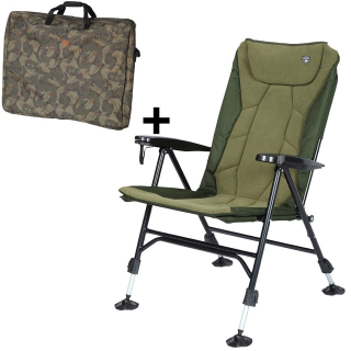 GIANTS FISHING Sedačka Chair Deluxe FX + Transportní taška!