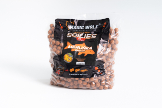 MAGIC WOLF Krmné Boilie 5 kg 20 mm Meruňka