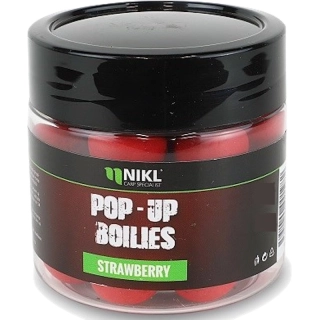 NIKL Plovoucí boilies Strawberry 14mm 50g