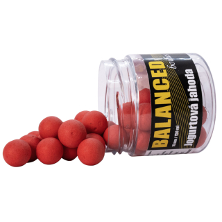 CARP INFERNO Balanced Boilie Jogurtová Jahoda 20mm 150 ml