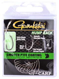 Háčky GAMAKATSU Hump Back 8