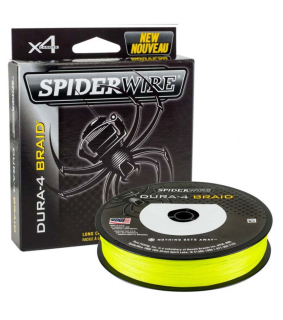 SPIDERWIRE Splétaná šňůra Dura4 Yellow 0,17 mm 15 kg 150 m