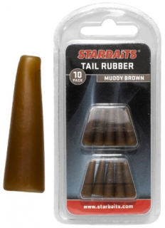 STARBAITS Tail Rubbers hnědá (převleky) 10ks