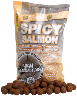 STARBAITS Boilies SPICY SALMON 14 mm / 800g