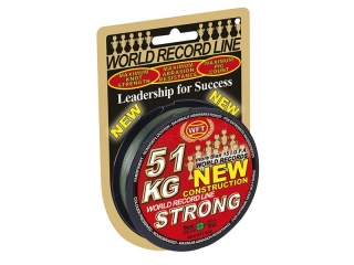 WFT Pletená šňůra KG STRONG 0,32 mm / 51 kg / 300 m / green