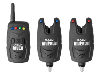 DELPHIN Sada signalizátorů DIVER 9V 2+1