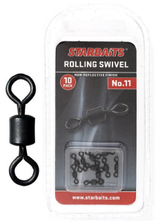 STARBAITS Obratlík - Rolling Swivel č.11 (10ks)