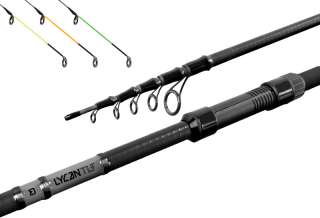 DELPHIN Prut LYCAN TeleFEEDER 300 cm / 100 g / 3 špičky