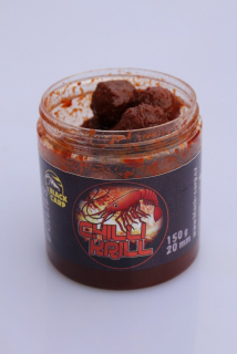 BLACK CARP Dipované boilies Chilli - Krill 150g 20mm