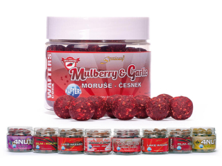 SPORTCARP Neutrálně vyvážené nástrahy Wafters Cork Mulberry & Garlic (moruše česnek) 18 mm