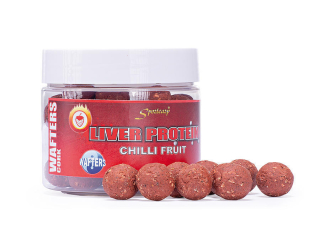 SPORTCARP Neutrálně vyvážené nástrahy Wafters Cork Chilli Fruit 18 mm 