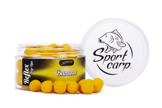 SPORTCARP Plovoucí boilies Reflex Banana (banán - žlutá) 11 mm