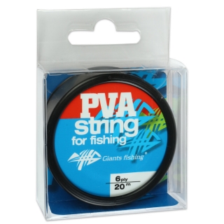 GIANTS FISHING PVA NIŤ STRING 6PLY BRAIDED 20 m