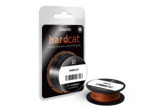 DELPHIN Šňůra HARD CAT 1,1 mm / 100 kg / 10 m červeno-hnědá
