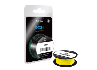 DELPHIN Návazcová šňůra BOXER 4 0,50 mm  / 41,70 kg / 10 m /  fluo žlutá